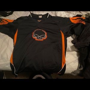 Harley Davidson football jersey